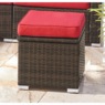 Wicker Storage Stool, , large