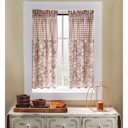 Gingham and Toile Tier Pair, , large