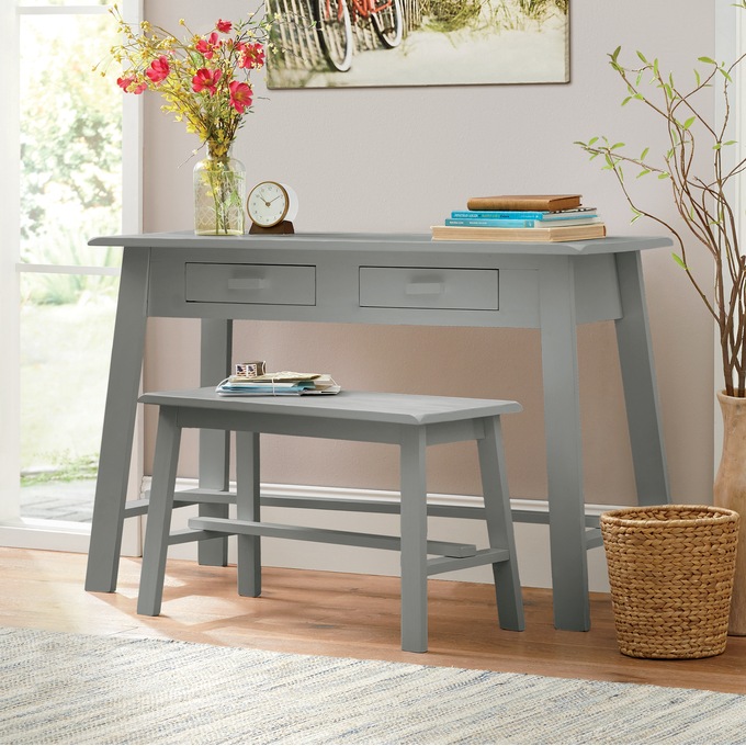 Small rustic desk for bedroom top