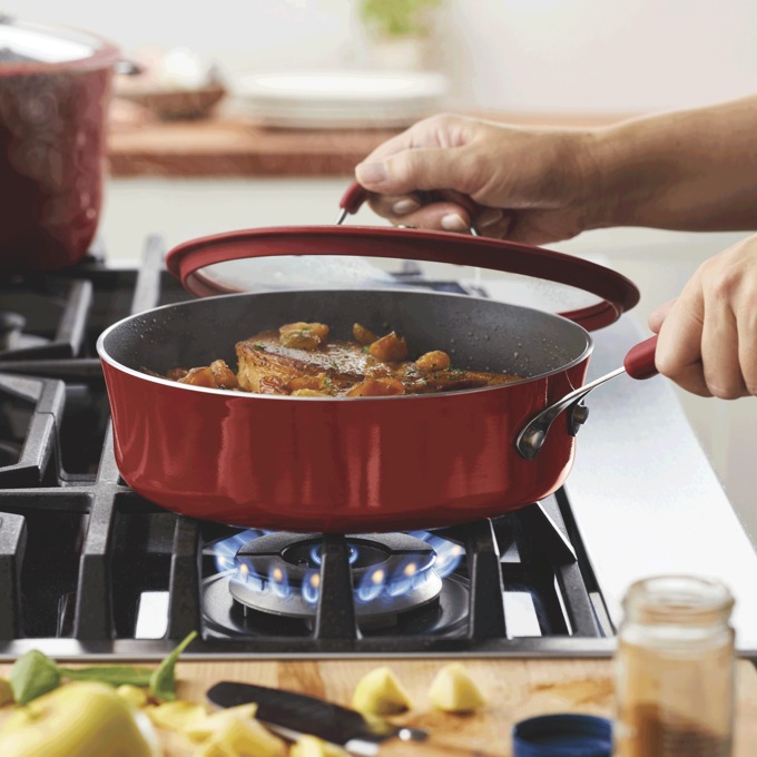Rachael Ray Cook+Create 3-qt. Sauté Pan, , large
