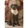 Charlie the Chocolate Lab Dog Statue, Brown, large