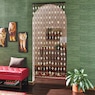 Diamond-Shaped Beaded Door Curtain, , large