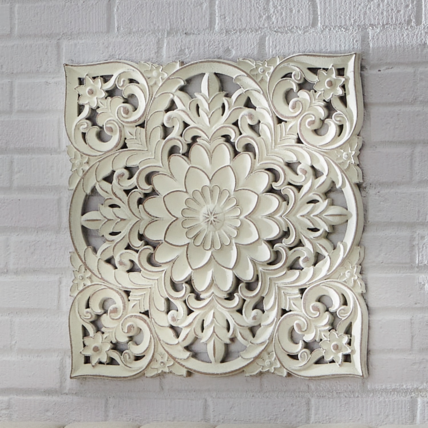 Medallion Carved Wall Décor Country Door