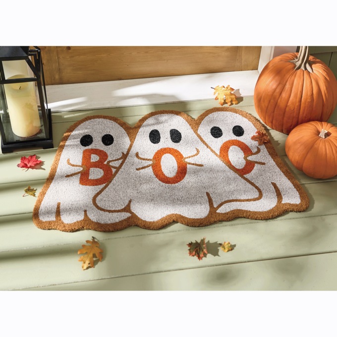 Figural Ghost Mat - 22" x 36", , large