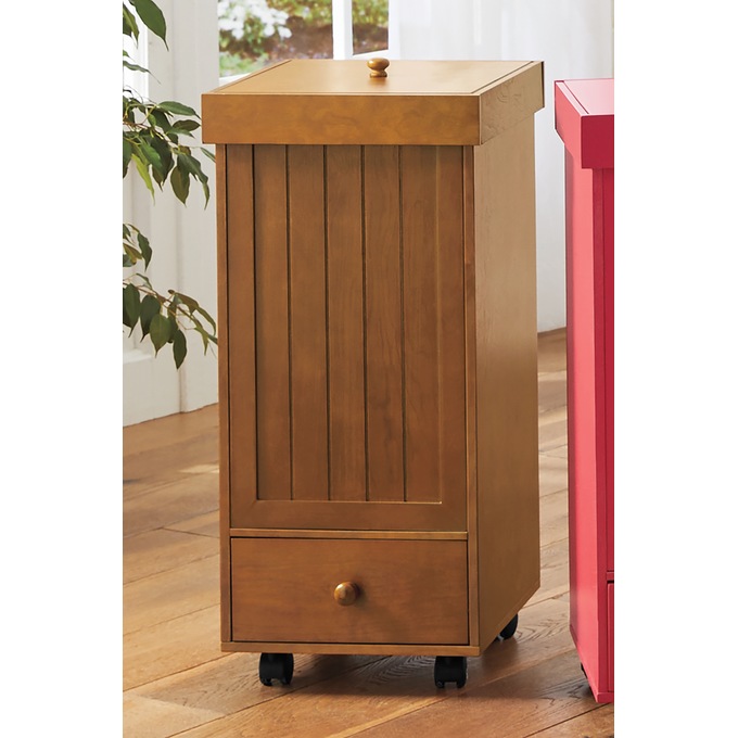 Melissa Rolling Trash Bin, , large
