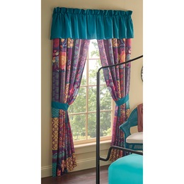 Boho Patchwork Window Treatments, , large
