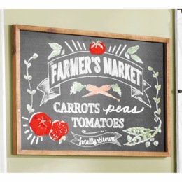 Farmer&#39;s Market Chalk Sign, , large