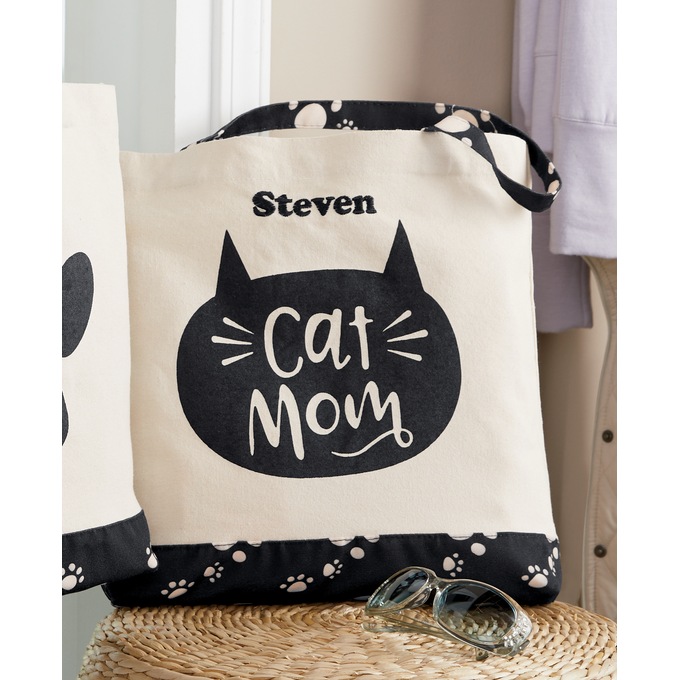 Pet Mom Tote Bag, , large