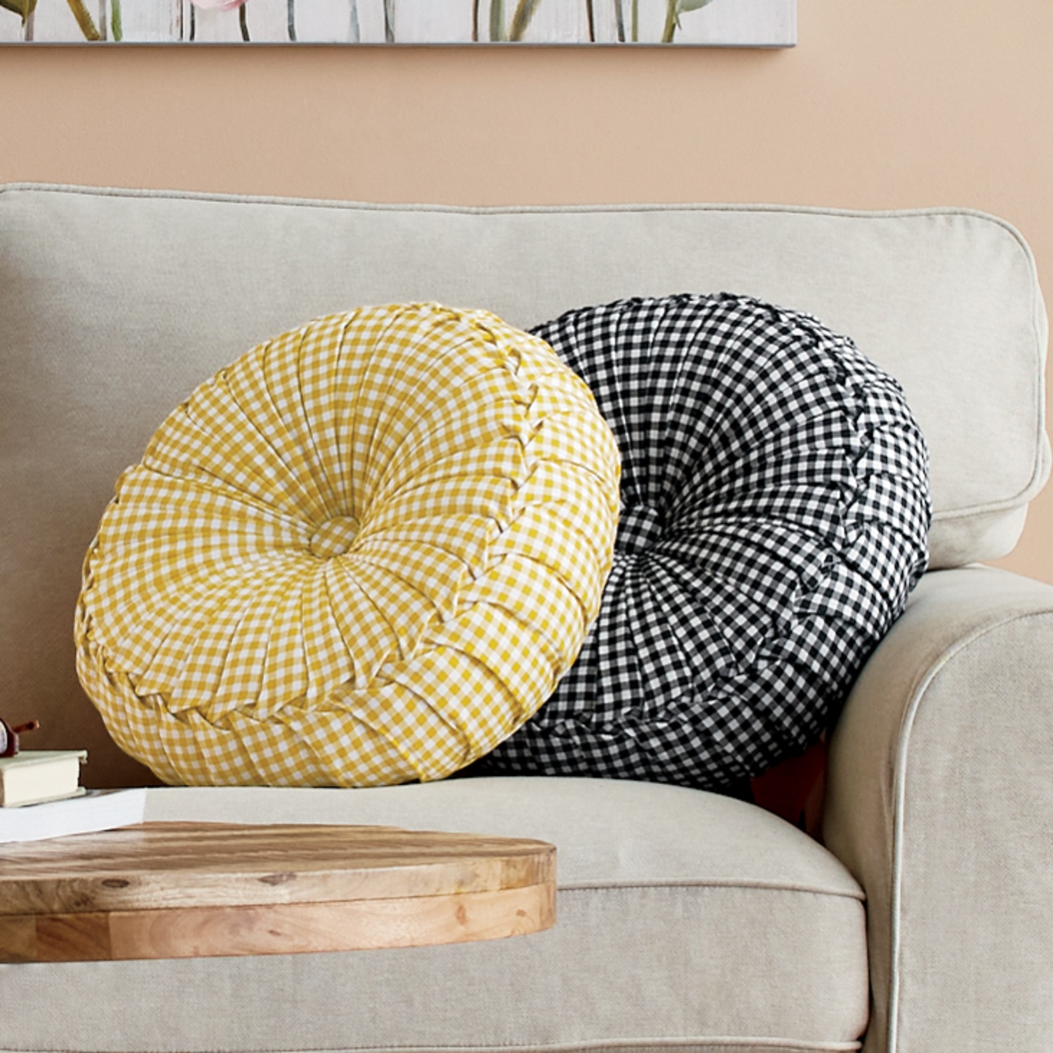 Large deals round pillows