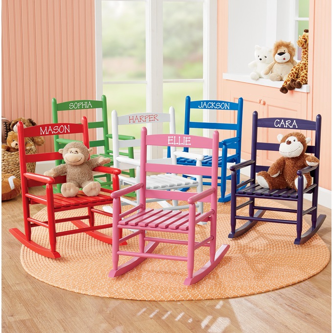 Personalized Child S Rocking Chair