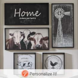 5-Piece Home Herd Wall Gallery, , large