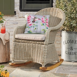 Danza Wicker Rocking Chair, , large