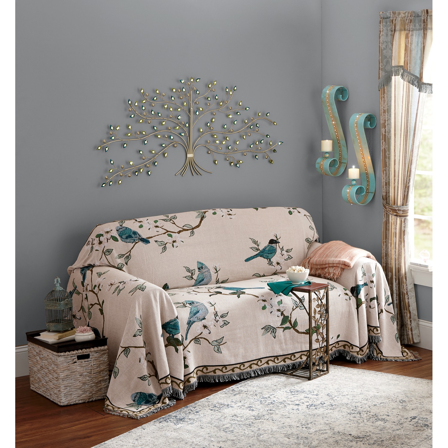 Jeweled Tree Wall Art Country Door