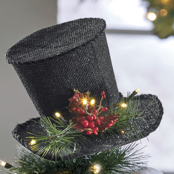 Snowman Hat, , large