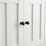 Katie Sideboard Cabinet with Drawers, Black White, large