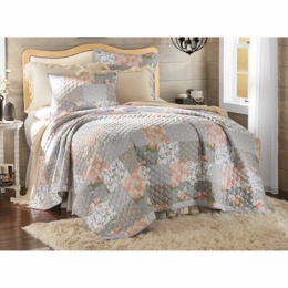 La Flor 3-pc. Quilt Set, , large