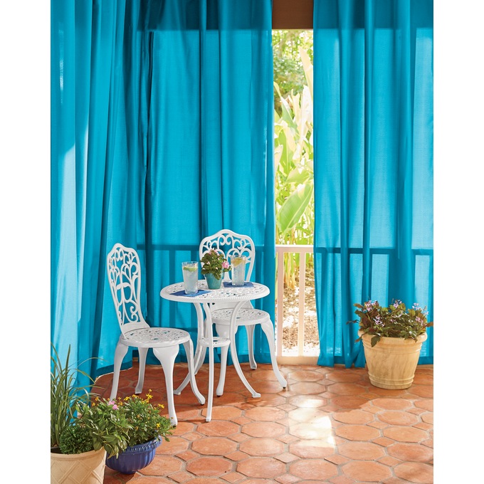 Indoor/Outdoor 96" Solid Grommet Panel, , large