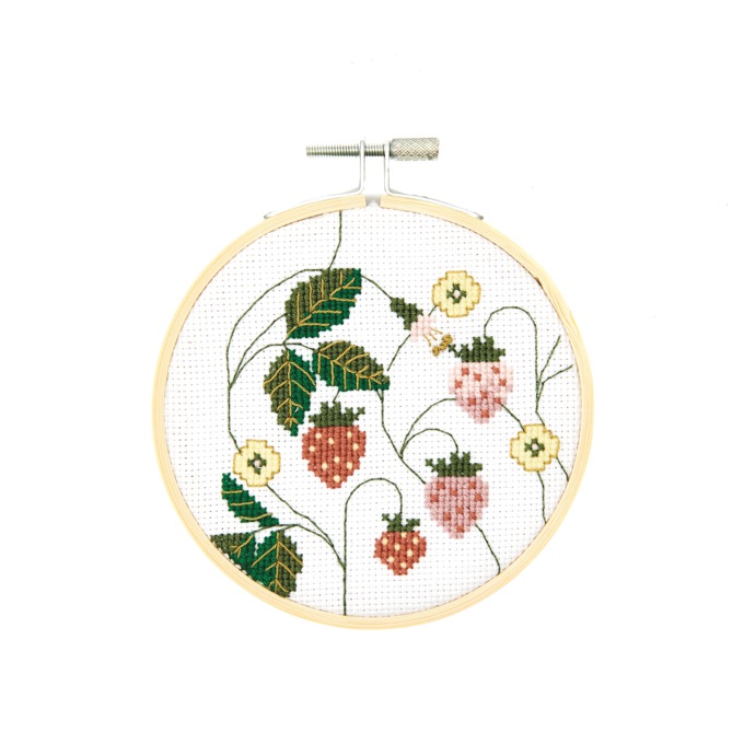 4" Cross Stitch Kit, , large