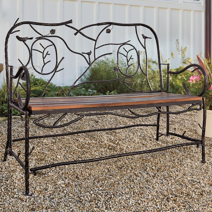 Marion Metal Bench, , large