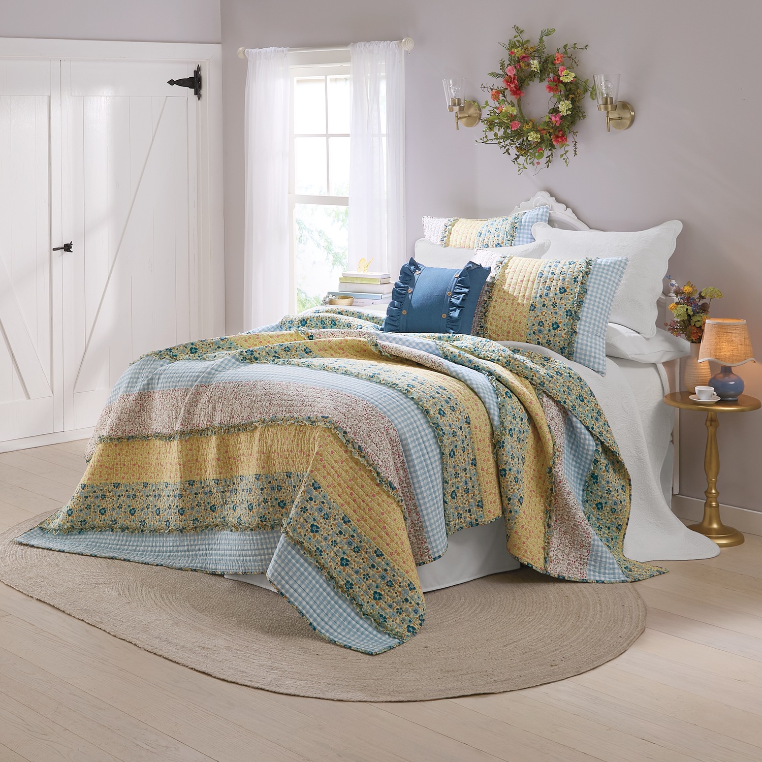 Bluebell Oversized Quilt | Country Door
