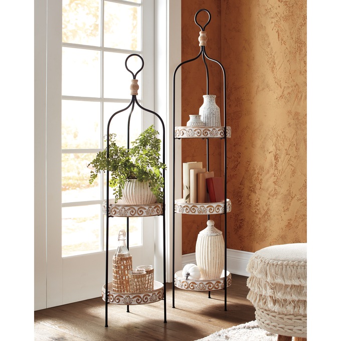Carla 2-tier Display Shelf, , large