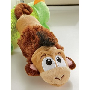 Petstages Stuffing-Free Lil Squeak Monkey, , large