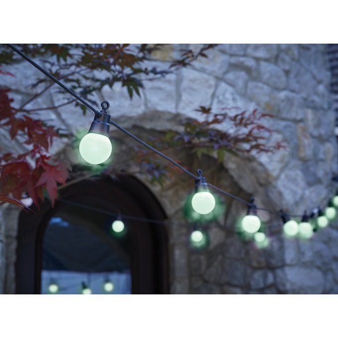 25' Solar String Lights, , large