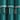 Miranda Beaded-Trim Panel, Teal, swatch