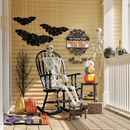 Set of 2 Posable Skeletons, , large