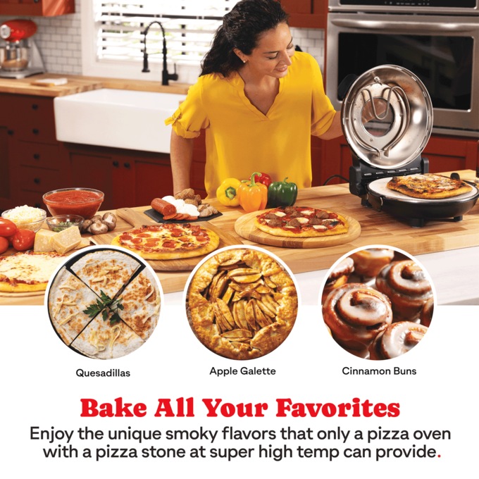 Granitestone Piezano Pizza Oven, , large