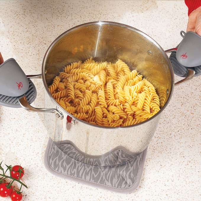 Guy Fieri Flavortown 10-Piece Stainless Steel Cookware Set, , large