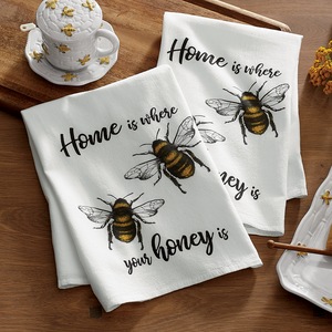 Honeybee Flour Sack Towel Set, , large
