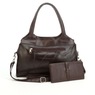 Leather Bag with Wallet and Umbrella, , large
