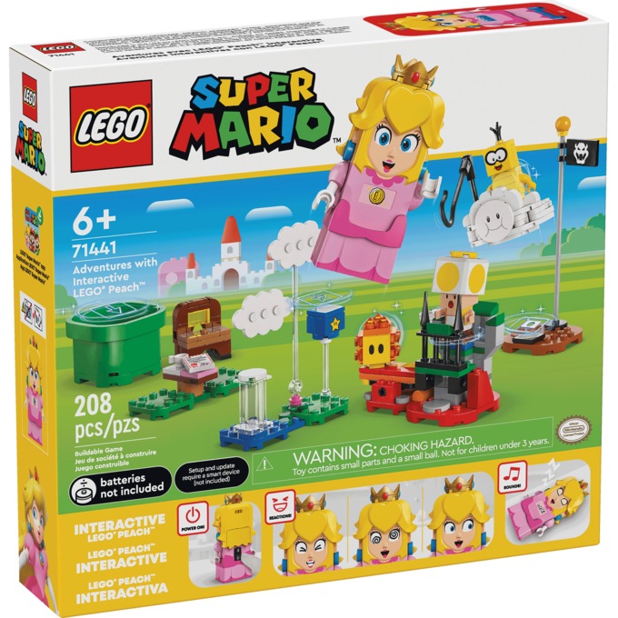 LEGO Adventures with Interactive LEGO Peach, , large