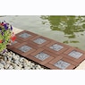 Set of 8 Outdoor Wood Patio Tiles, , large