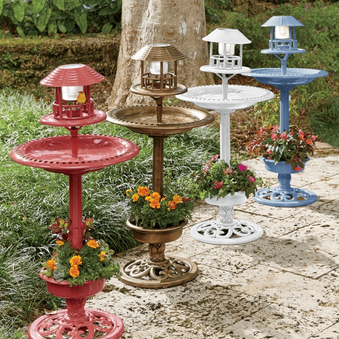 Brooke&#39;s Cove Solar Birdfeeder, , large