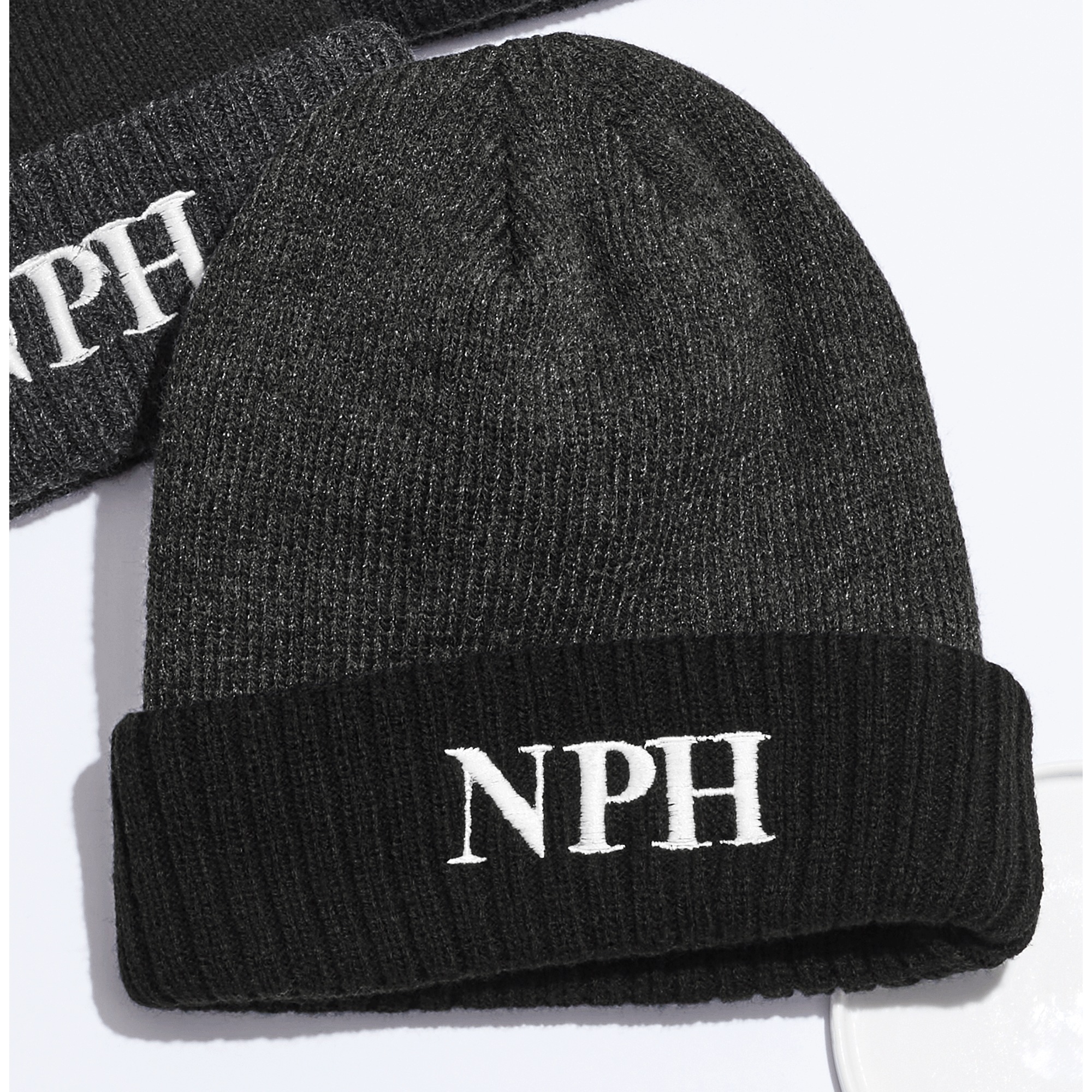 Personalized Mountain Trail Beanie, Charcoal, large