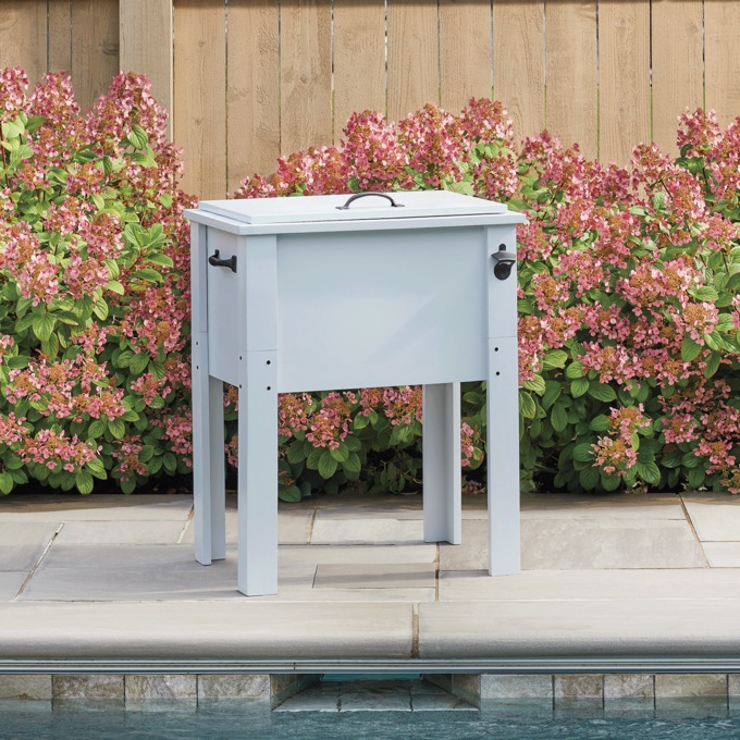 Lift-Top Patio Cooler, , large