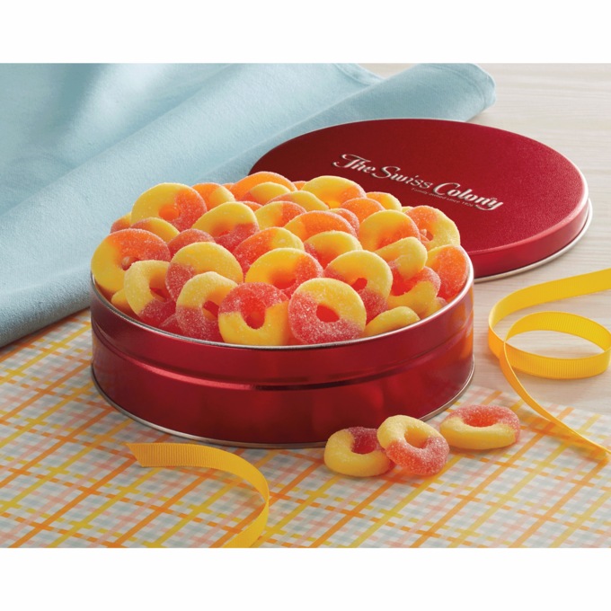 Peach Gummi Rings, , large
