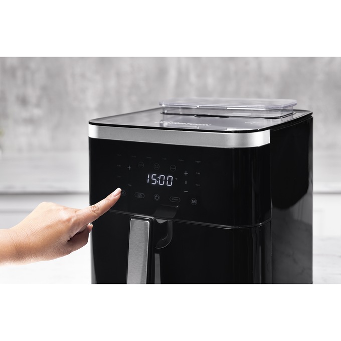 Guy Fieri Flavortown 6.5-Quart Steam Air Fryer, Black, large