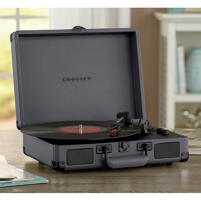 Crosley Portable Bluetooth Suitcase Turntable, , large