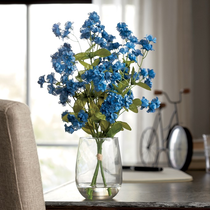 Blue Flowers in Vase, , large