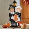 Chunky Wood Cutouts Lighted Pilgrims, , large
