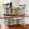Stackable Metal Pantry Bin, , large