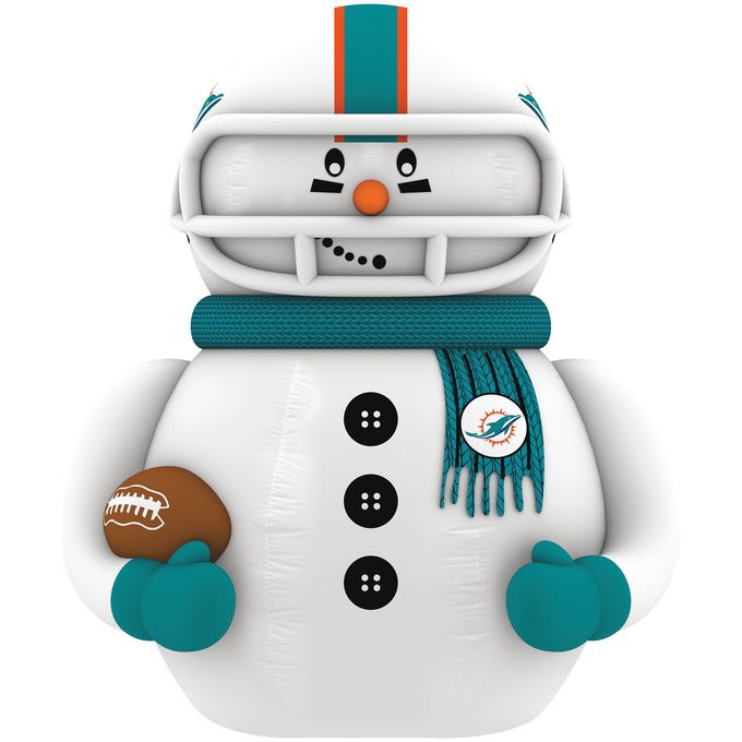 NFL Inflatable Snowman Player, , large