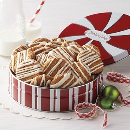 Drizzled Ginger Cookies, , large