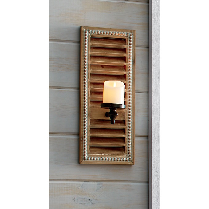 Shutter Wall Sconce , , large
