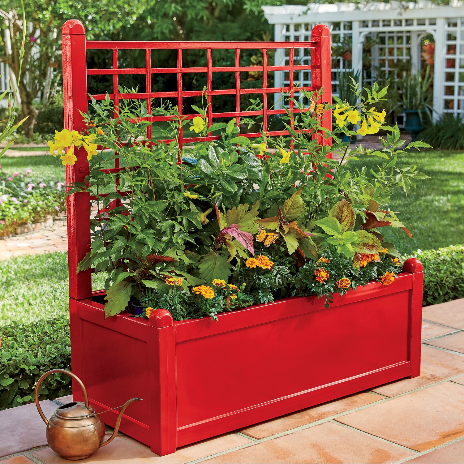 Large Trellis Planter Country Door
