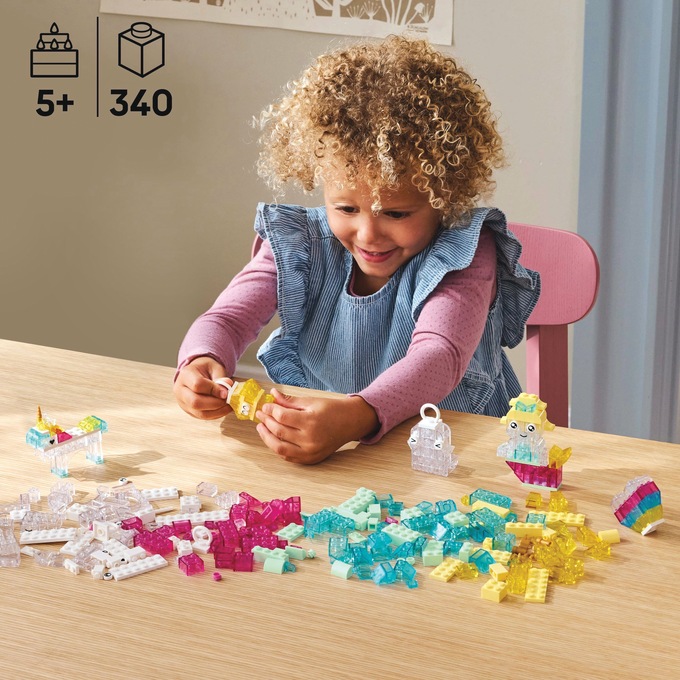 LEGO Classic Magical Transparent Box, , large