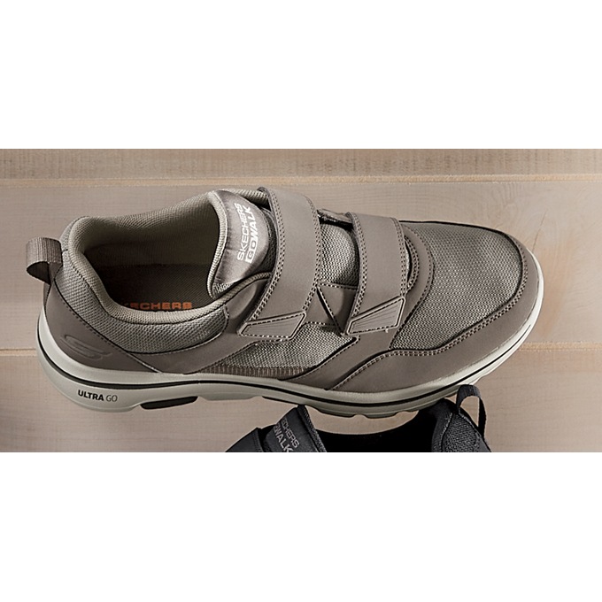 Skechers go walk 4 khaki on sale